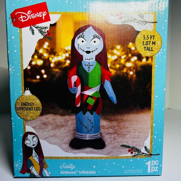 Disney Holiday Nightmare Before Christmas Sally Airblown Inflatable